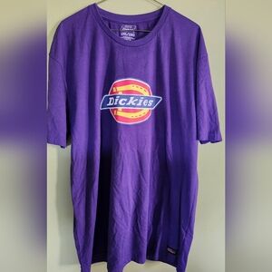 Dickies‎ Graphic Logo Mens Purlple T Shirt. 2XL